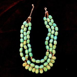 🔥🔥 STATEMENT PIECE! Silpada Drops of the Ocean Necklace. 18”-20”. NWT